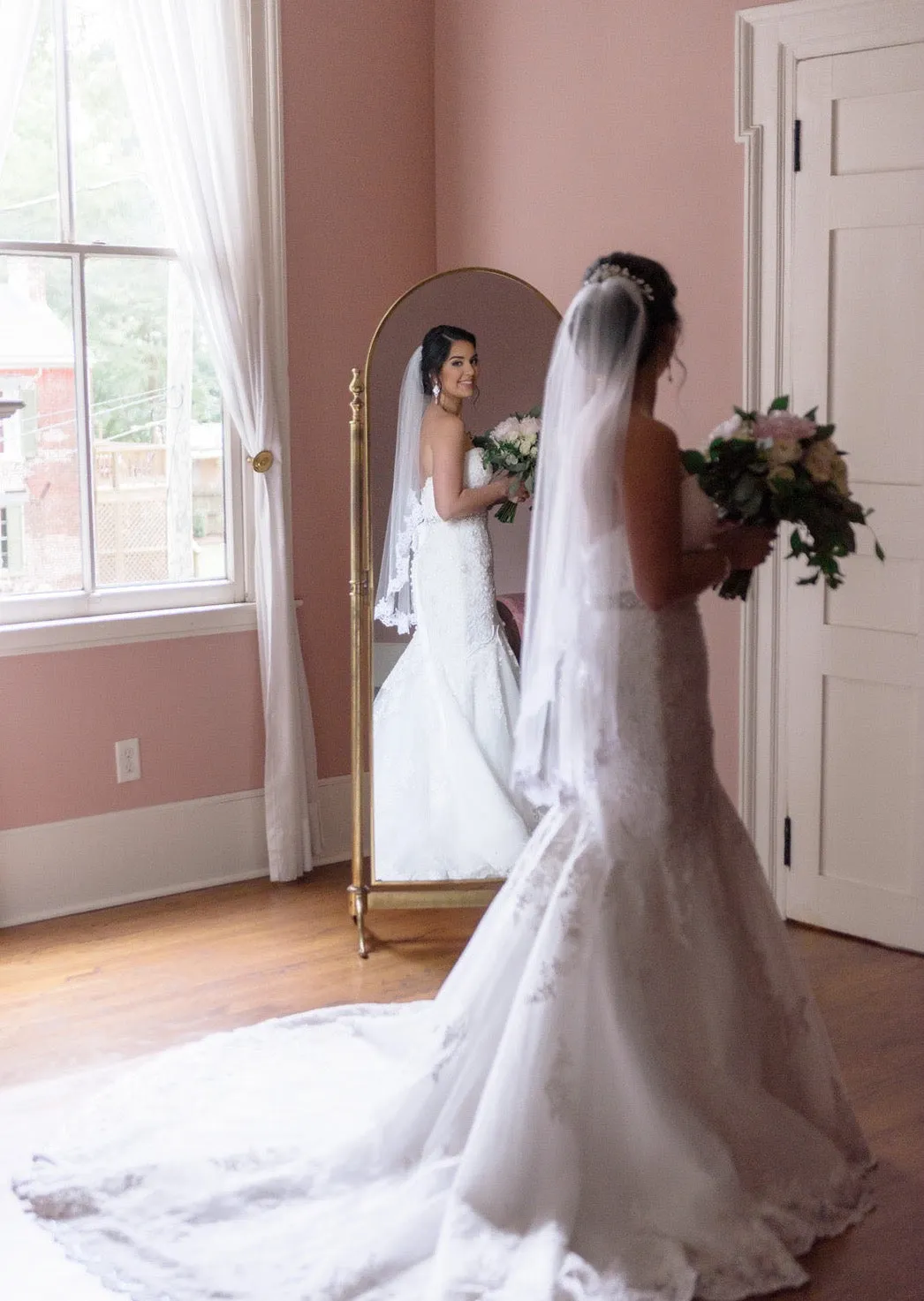 DIY Lace Fingertip Length Wedding Veil Pattern PDF Tutorial