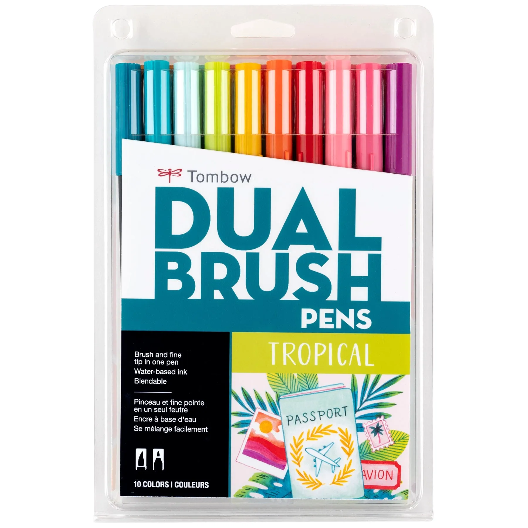 Dual Brush Pen Markers