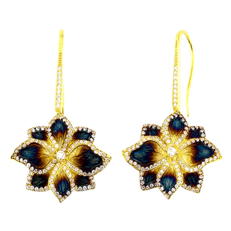 Ember Magnolia Earrings