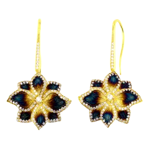Ember Magnolia Earrings