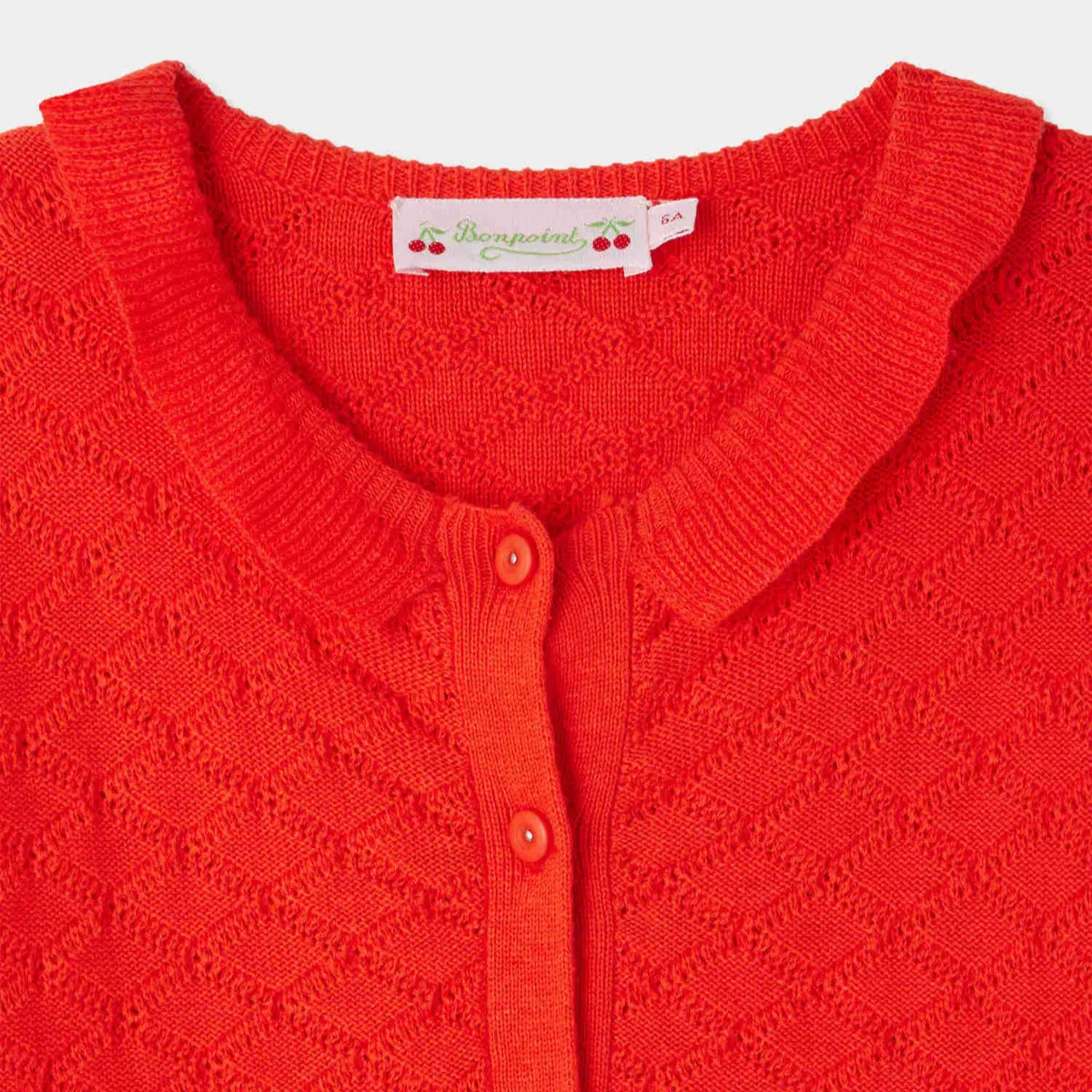 Emy lace-trimmed cardigan