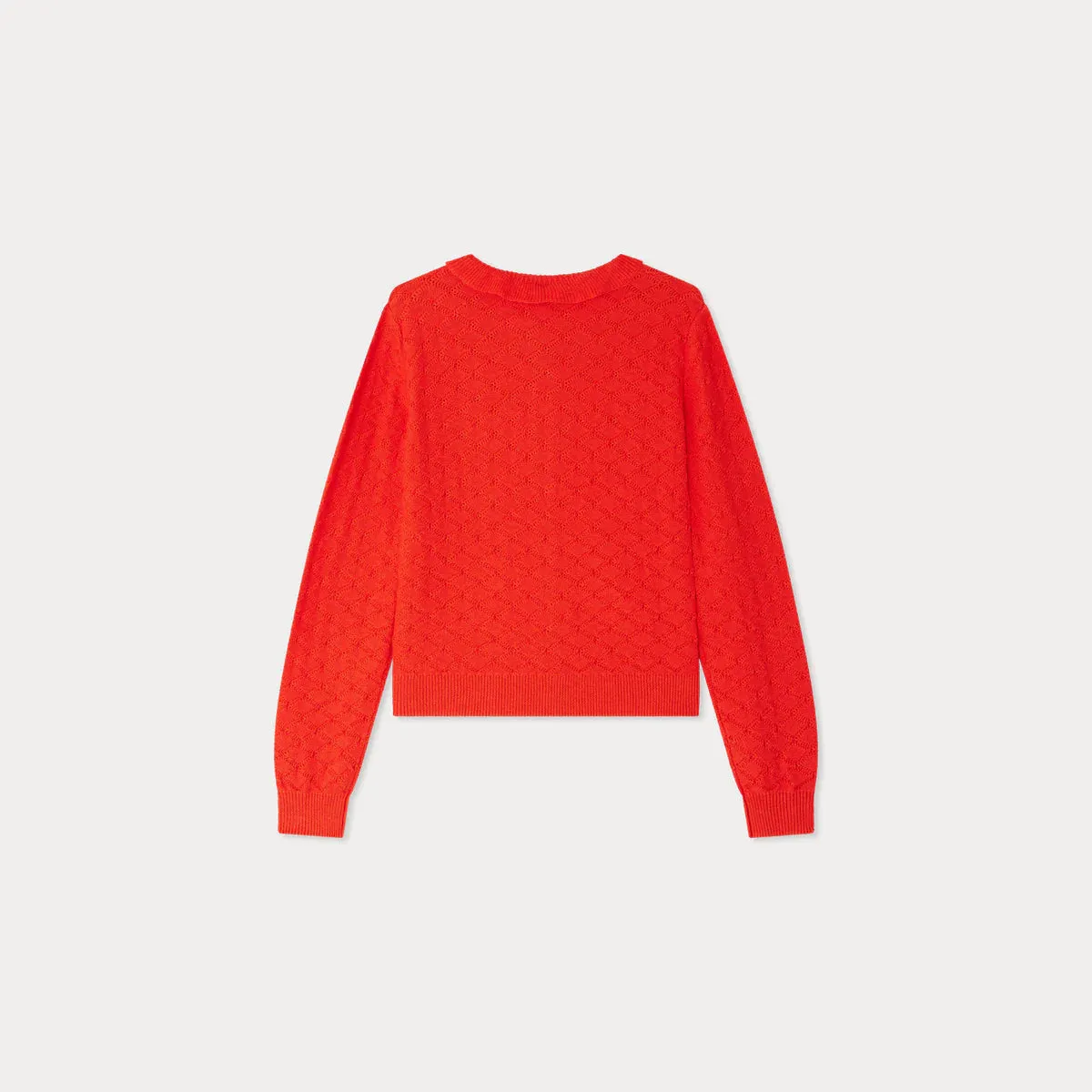 Emy lace-trimmed cardigan