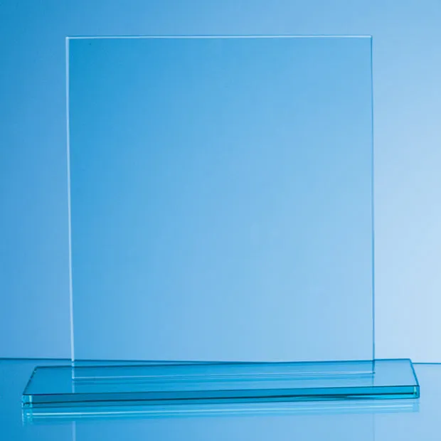 Engraved Jade Glass Rectangle Award
