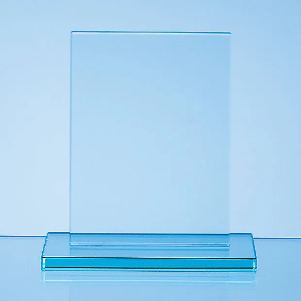 Engraved Jade Glass Rectangle Award