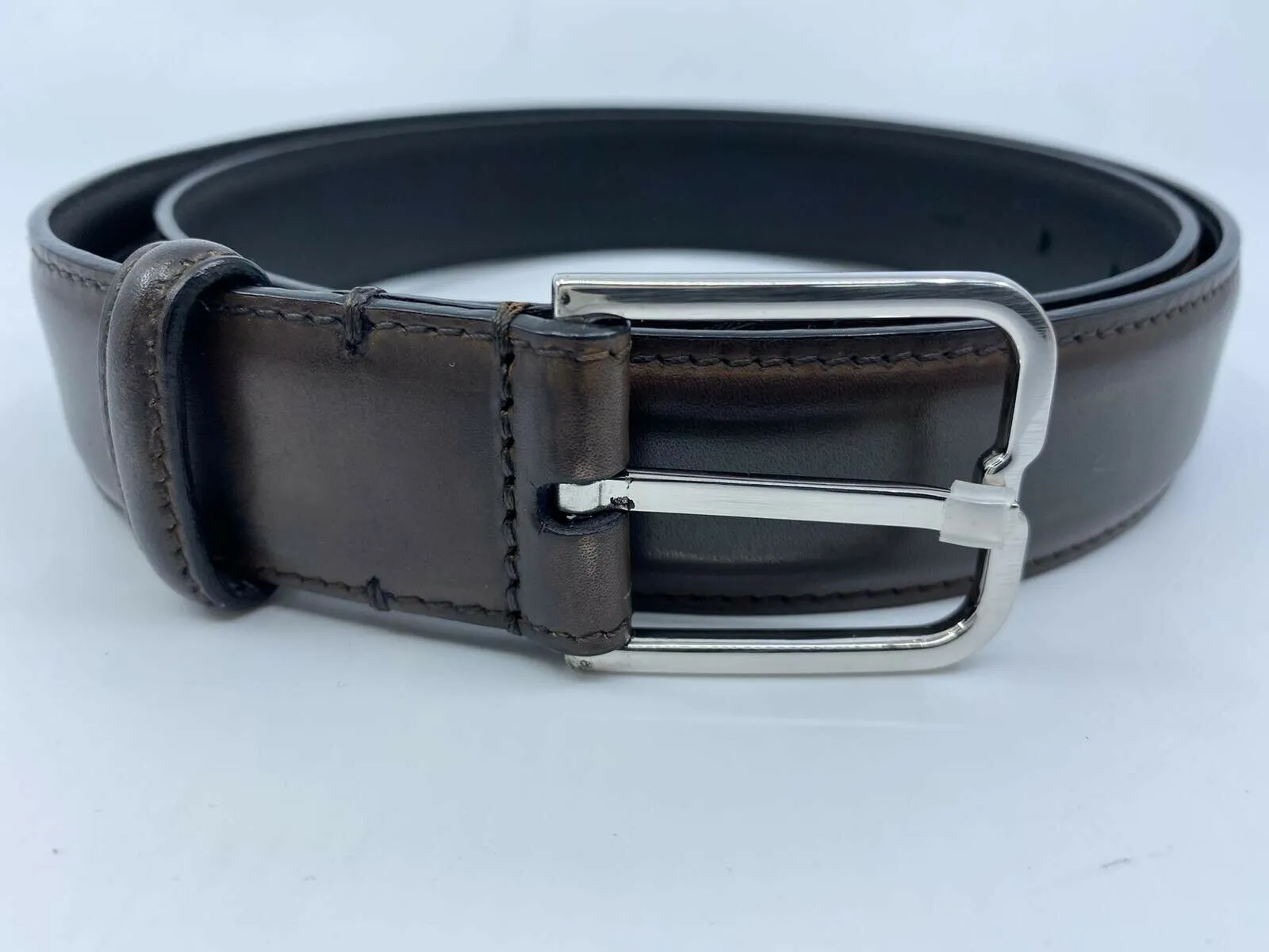 Essence Scritto Leather Belt