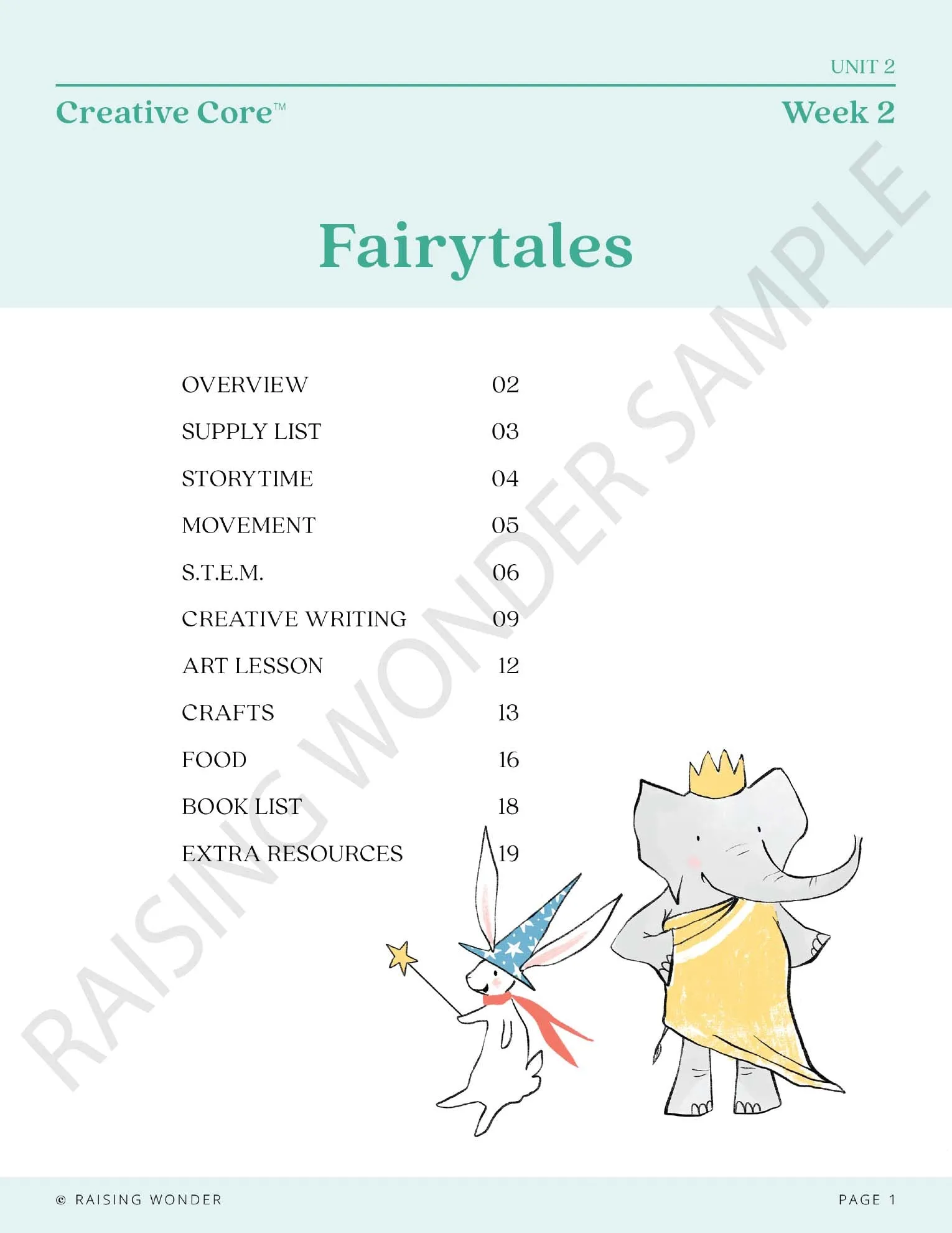 FAIRY TALE UNIT