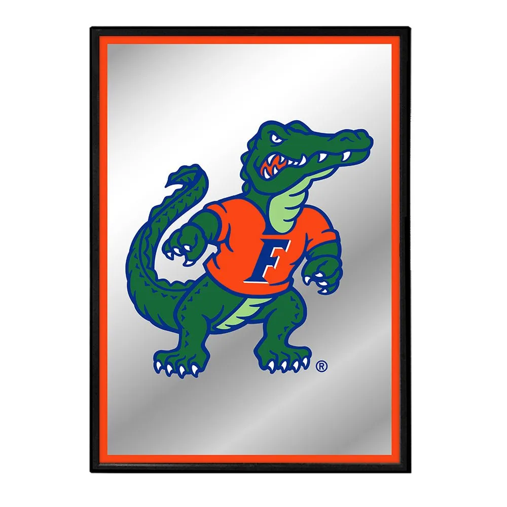 Florida Gators: Mascot - Framed Mirrored Wall Sign
