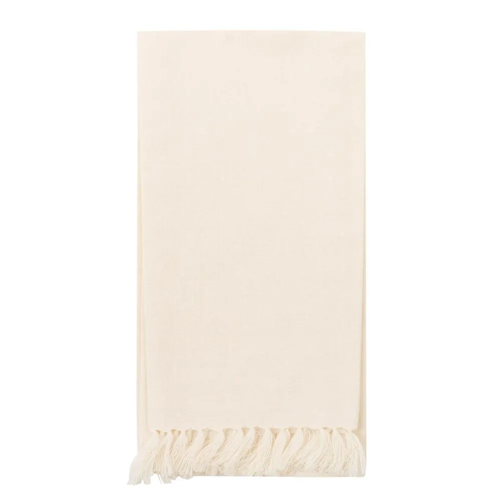 Fringe Guest Hand Towel - Set of Two - 6 Colors