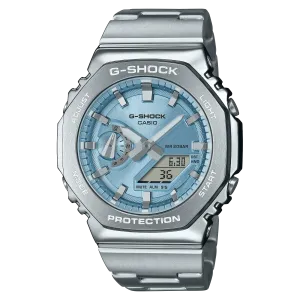 G-Shock G-Steel Octagonal Light Blue Dial Watch GM-2110D-2A