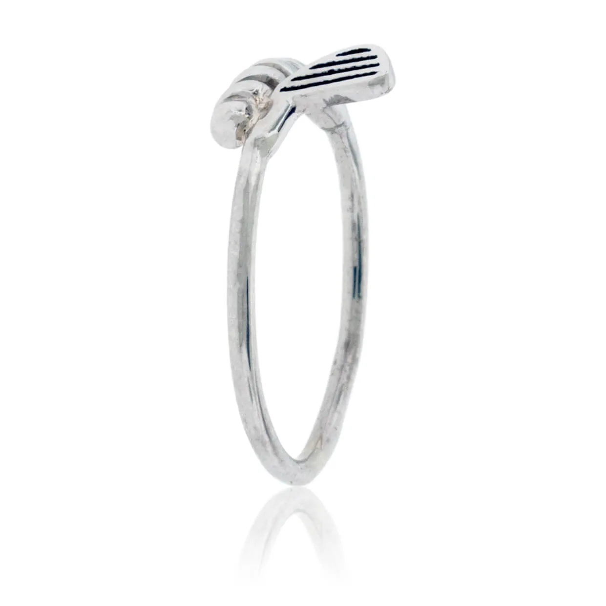Golf Club Style Simple Ring