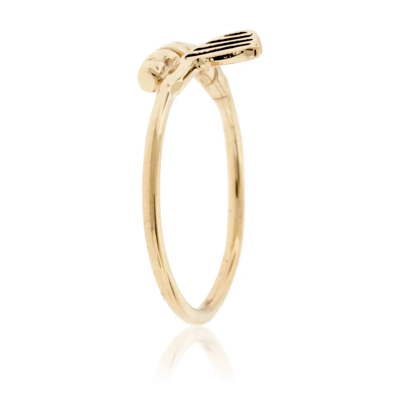 Golf Club Style Simple Ring