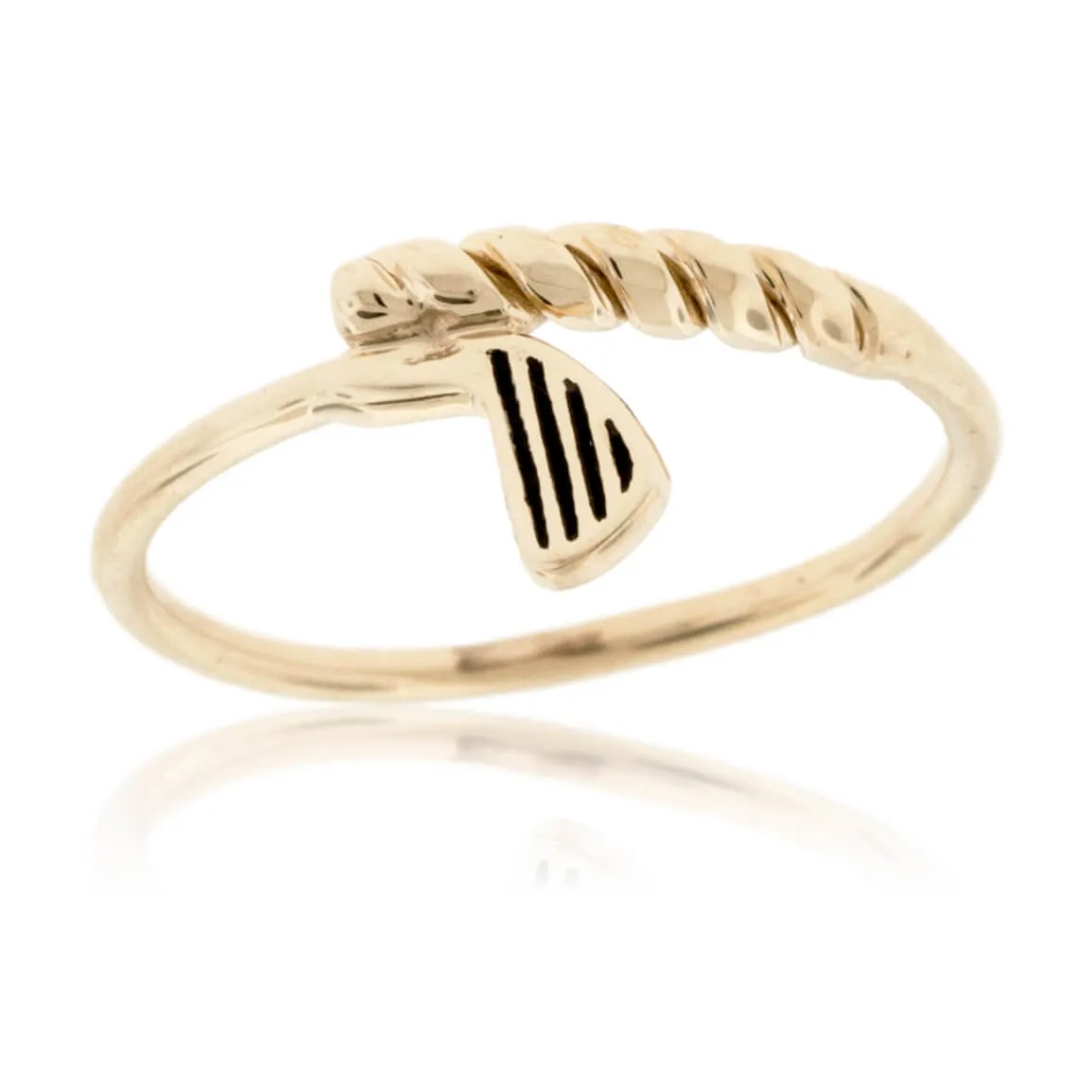 Golf Club Style Simple Ring