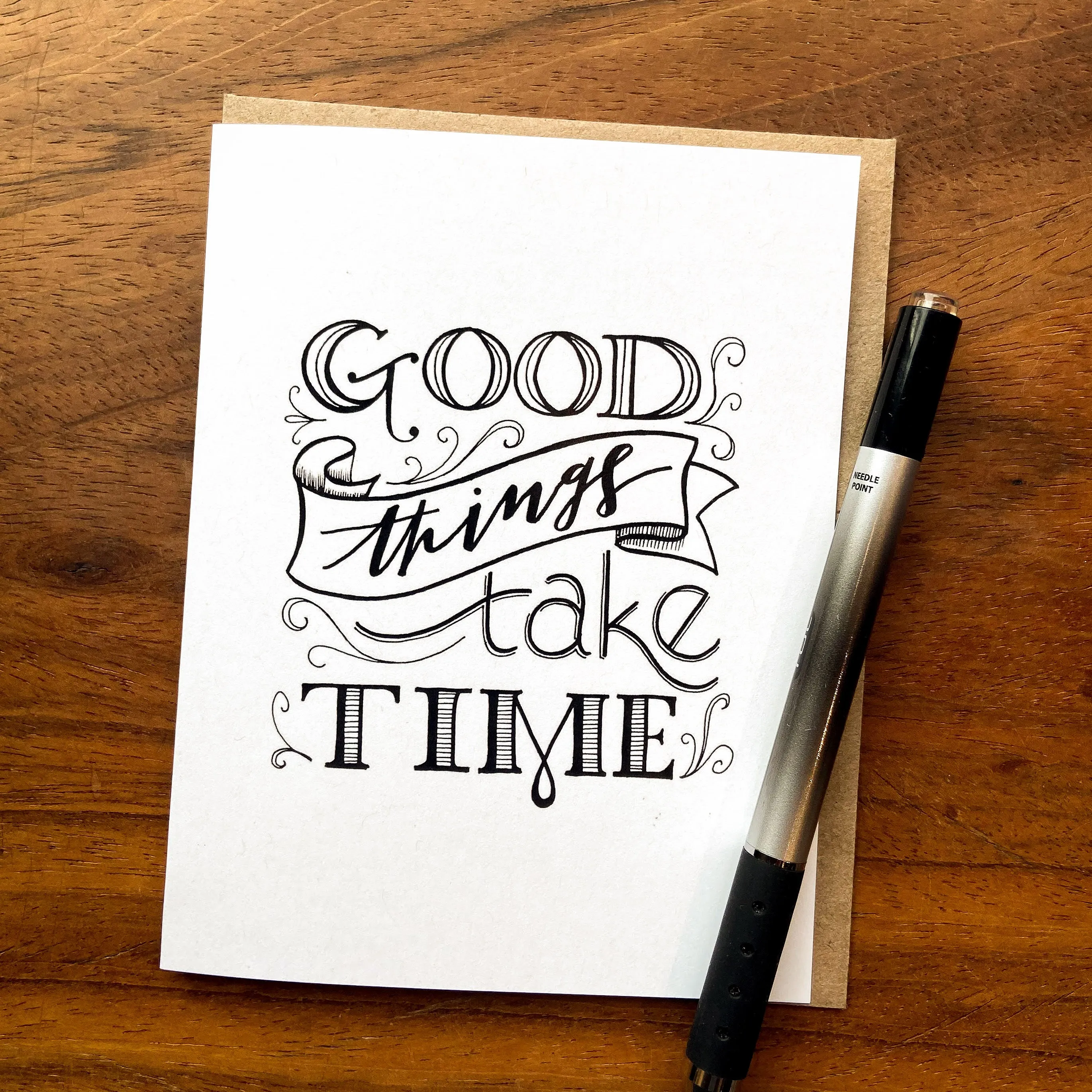 Good Things Greeting Card