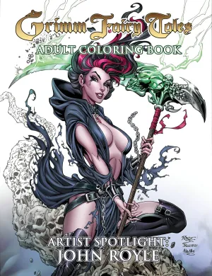 Grimm Fairy Tales Adult Coloring Book Spotlight John Royle
