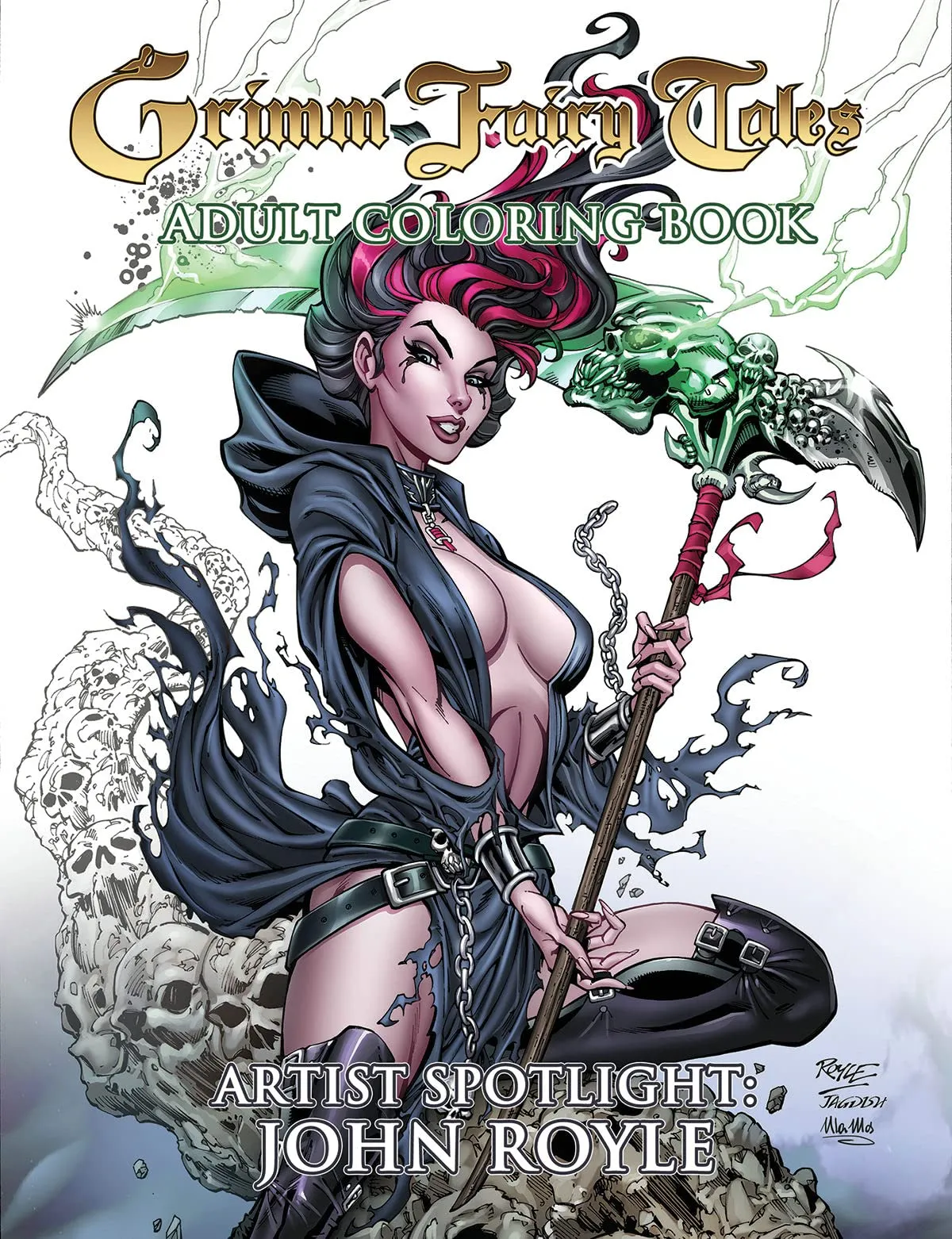 Grimm Fairy Tales Adult Coloring Book Spotlight John Royle