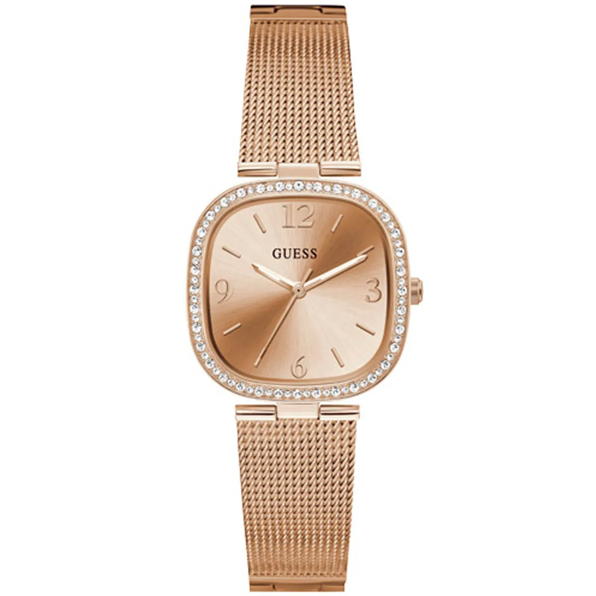 Guess Tapestry Rose Gold Watch