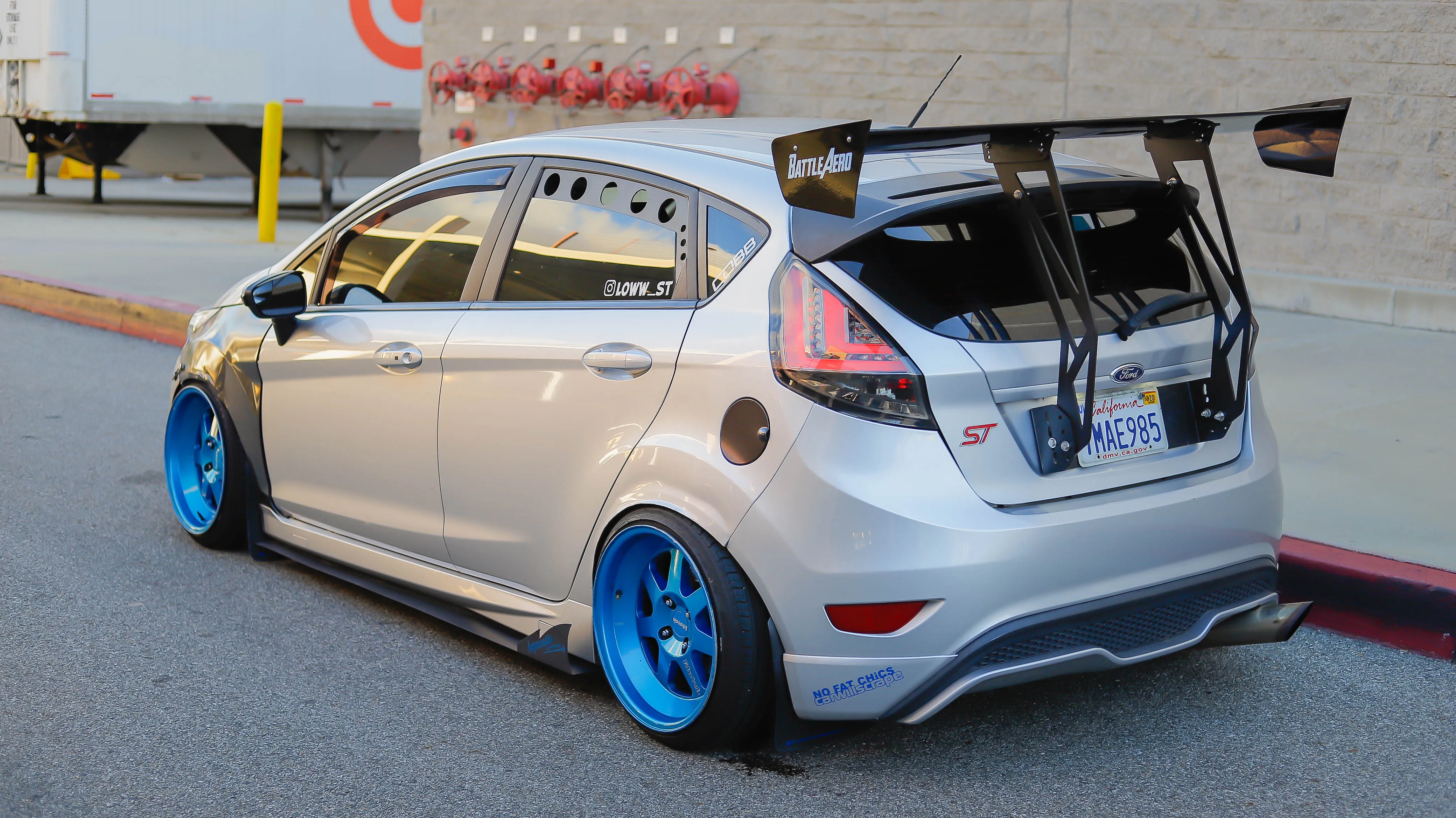 Hatch Mount Wing for 12-19 Ford Fiesta ST