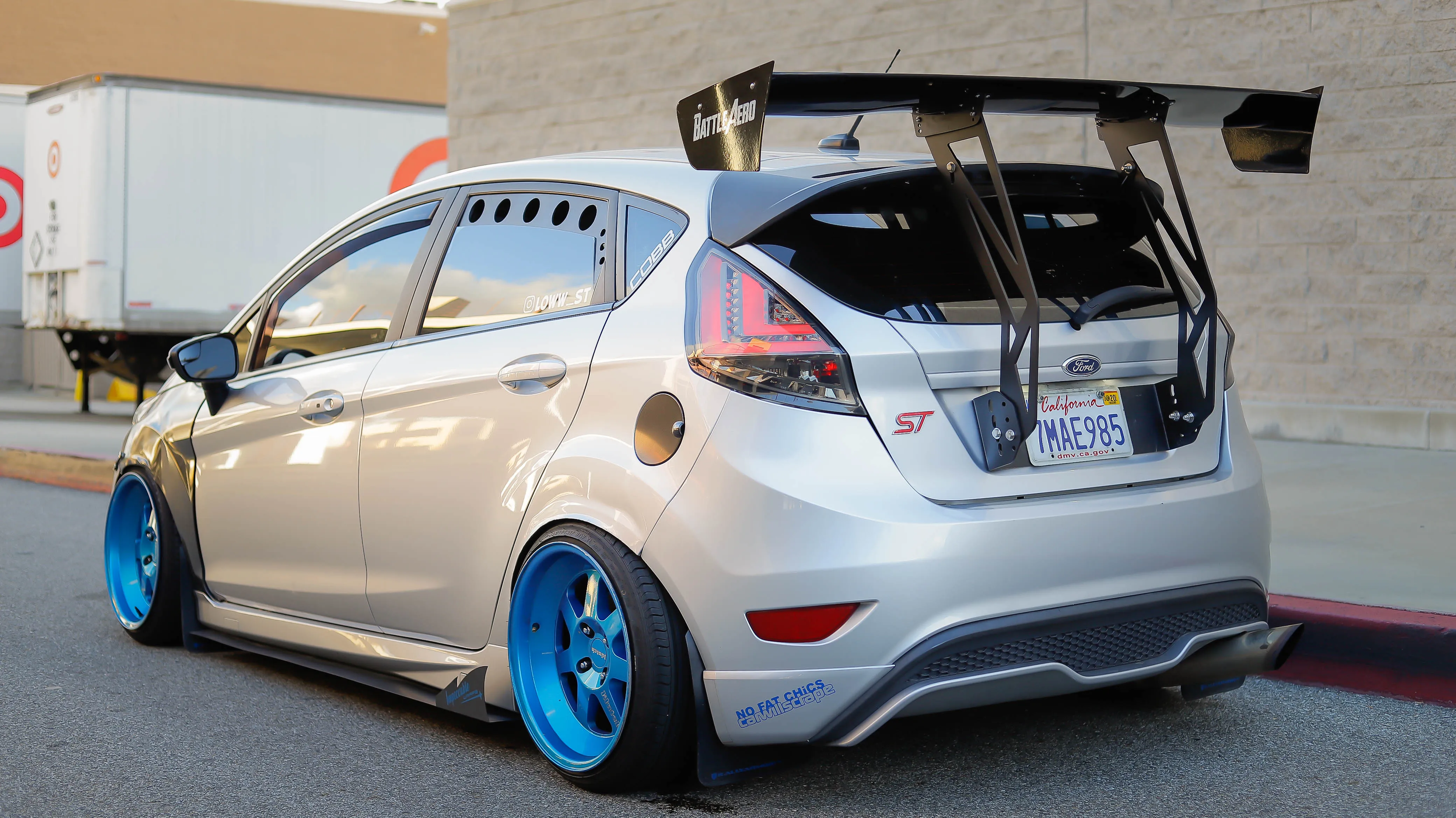 Hatch Mount Wing for 12-19 Ford Fiesta ST