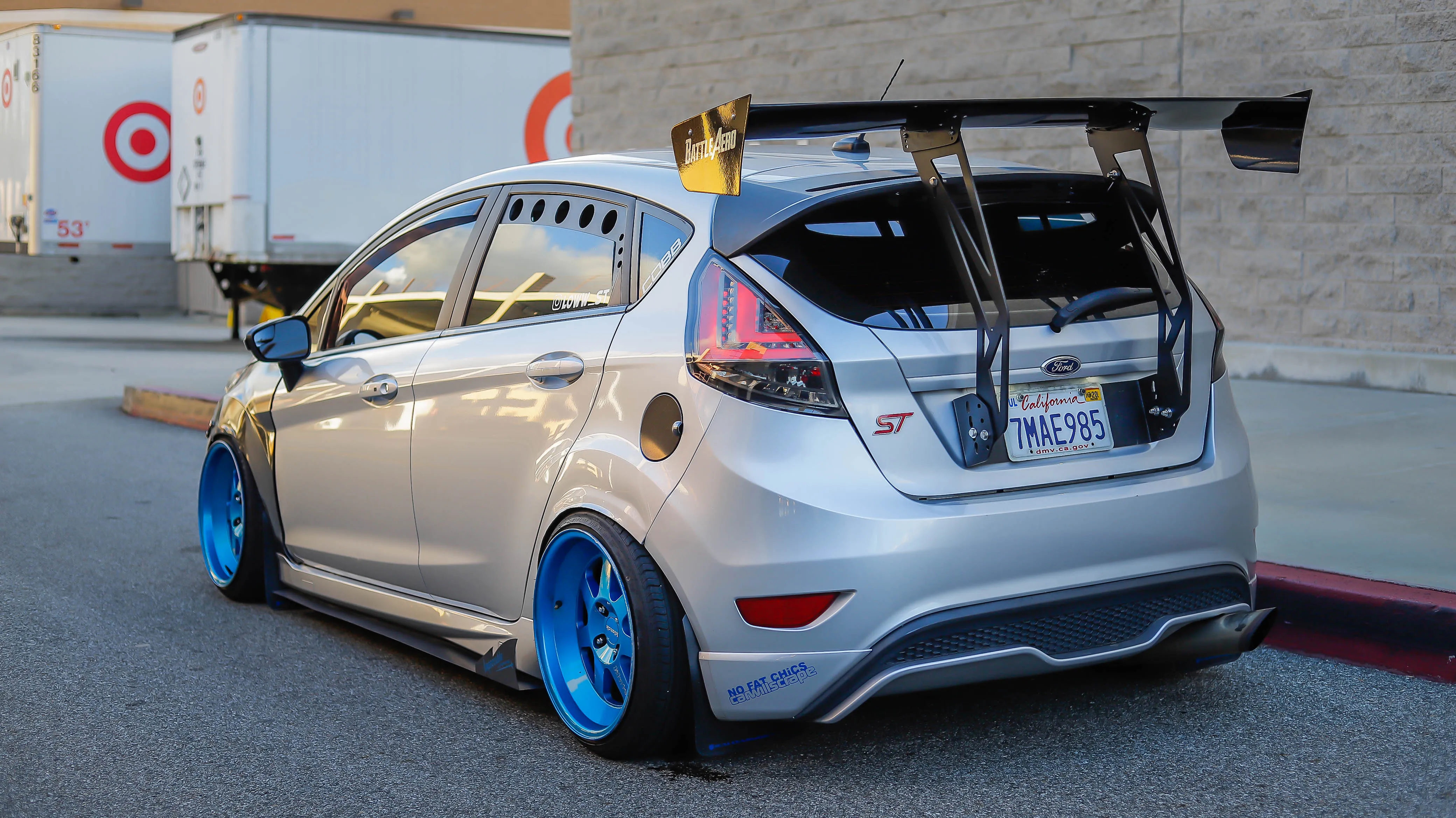 Hatch Mount Wing for 12-19 Ford Fiesta ST