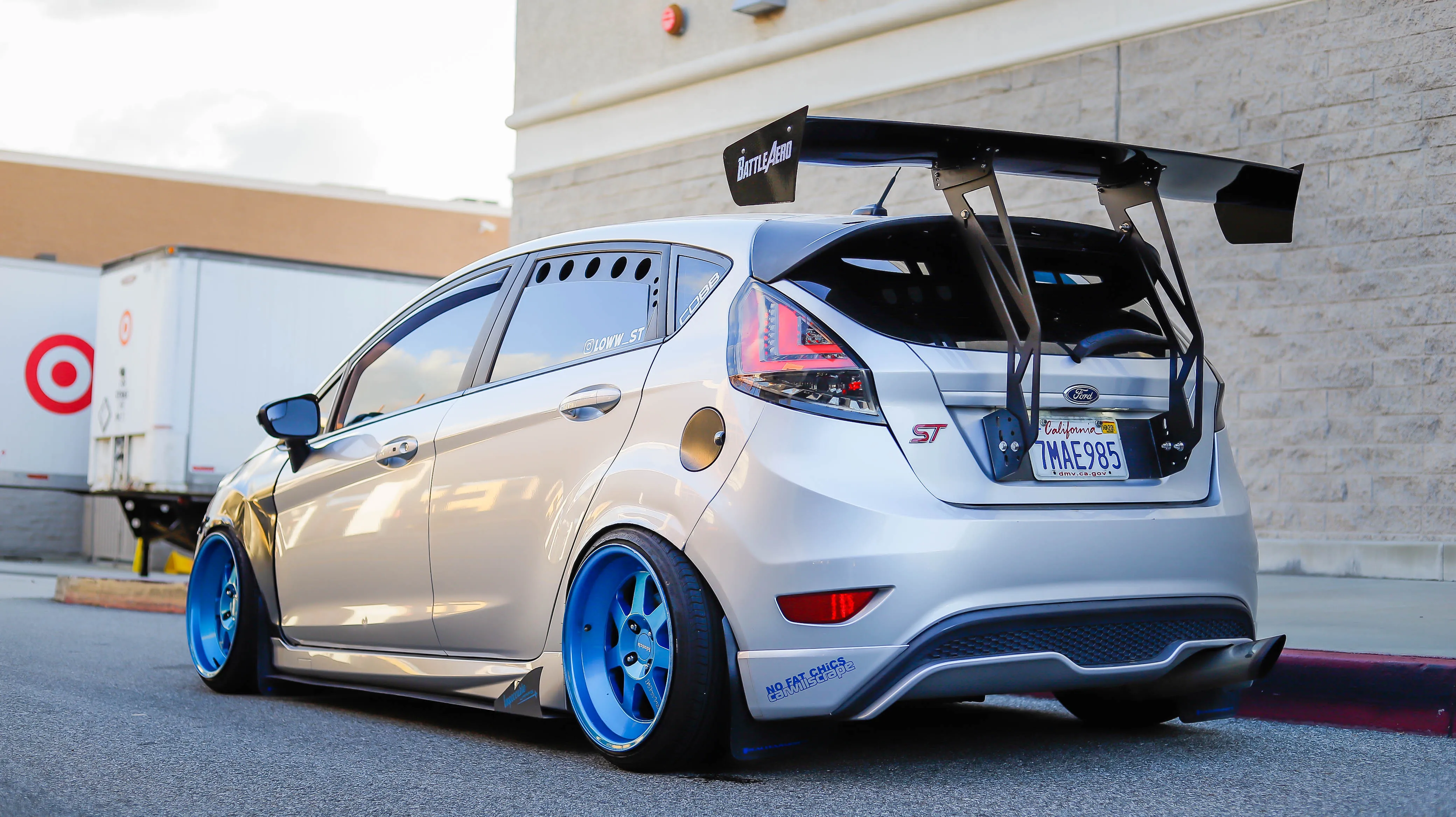 Hatch Mount Wing for 12-19 Ford Fiesta ST