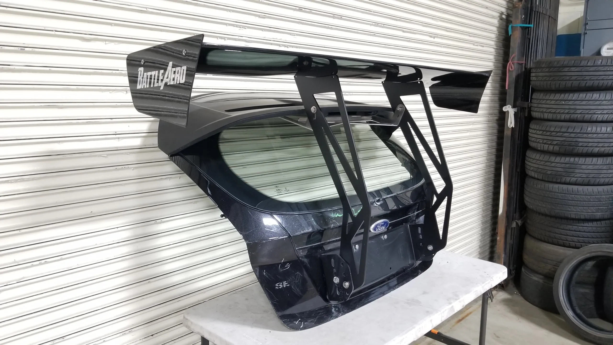 Hatch Mount Wing for 12-19 Ford Fiesta ST