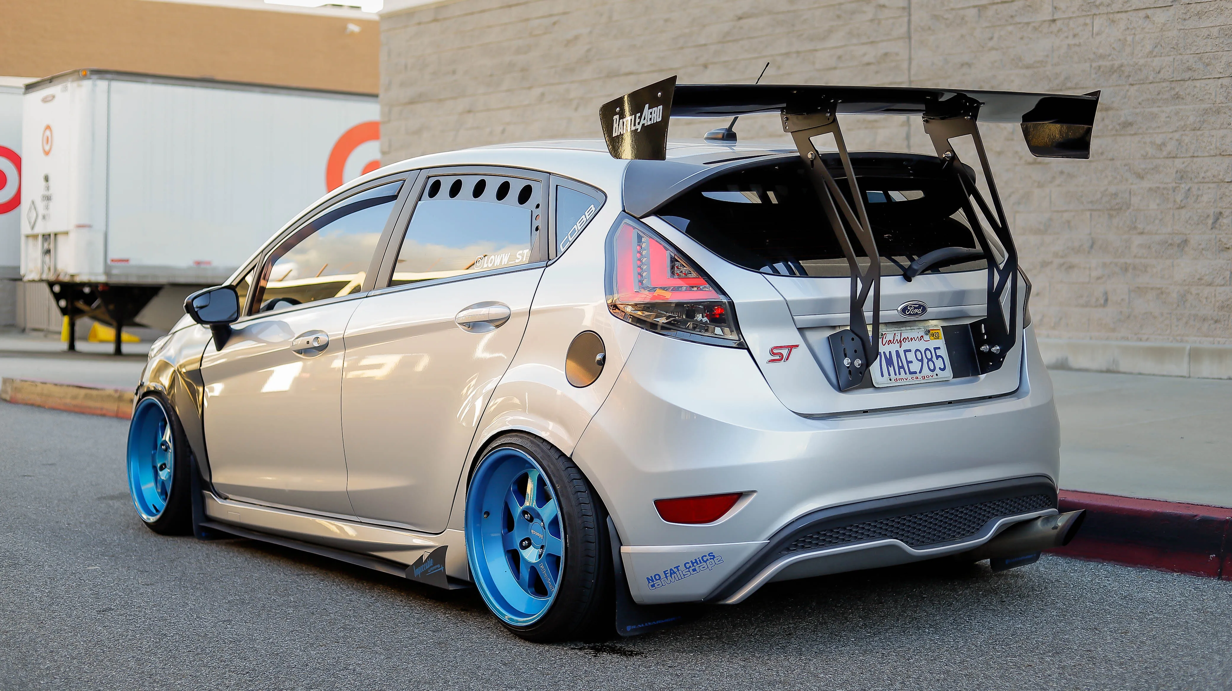 Hatch Mount Wing for 12-19 Ford Fiesta ST