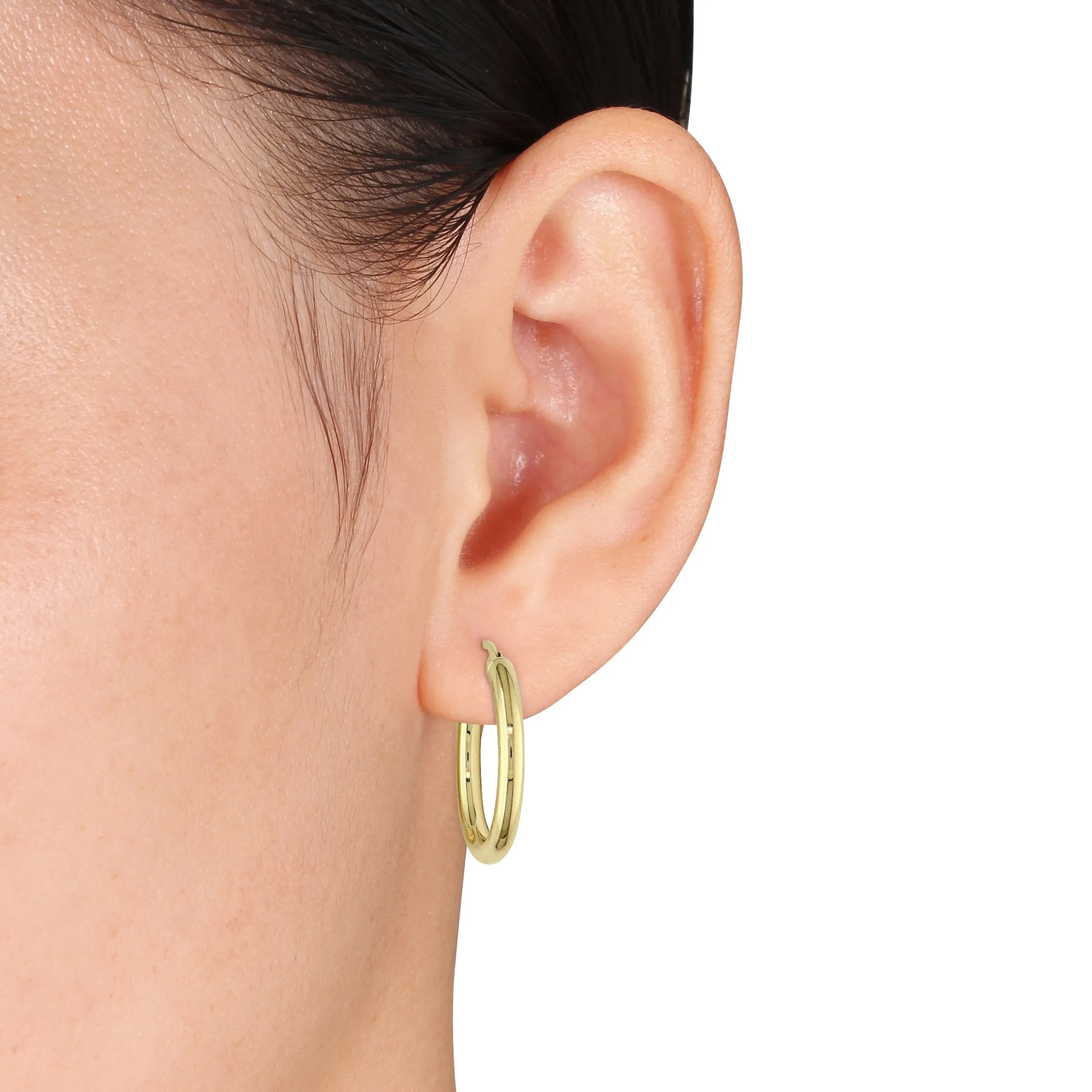 Hoop Earrings 10k Yellow Gold