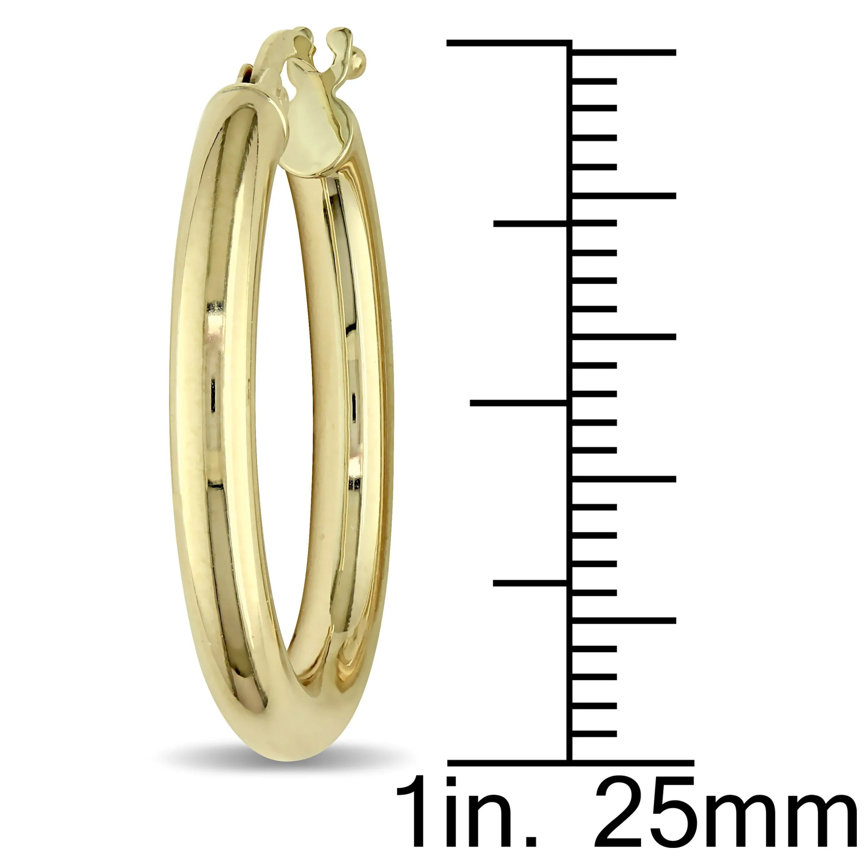 Hoop Earrings 10k Yellow Gold