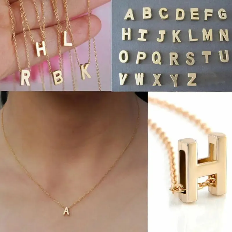 INITIAL Q GOLD NECKLACE
