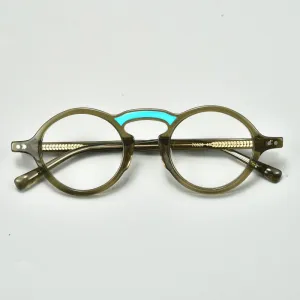 Jax Plate Round Acetate Glasses Frame