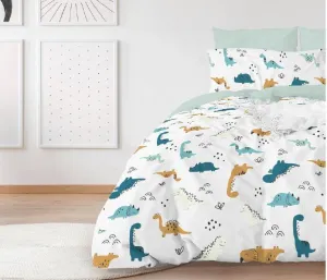 Jelly Bean GLOW ASAURUS Quilt Cover Set