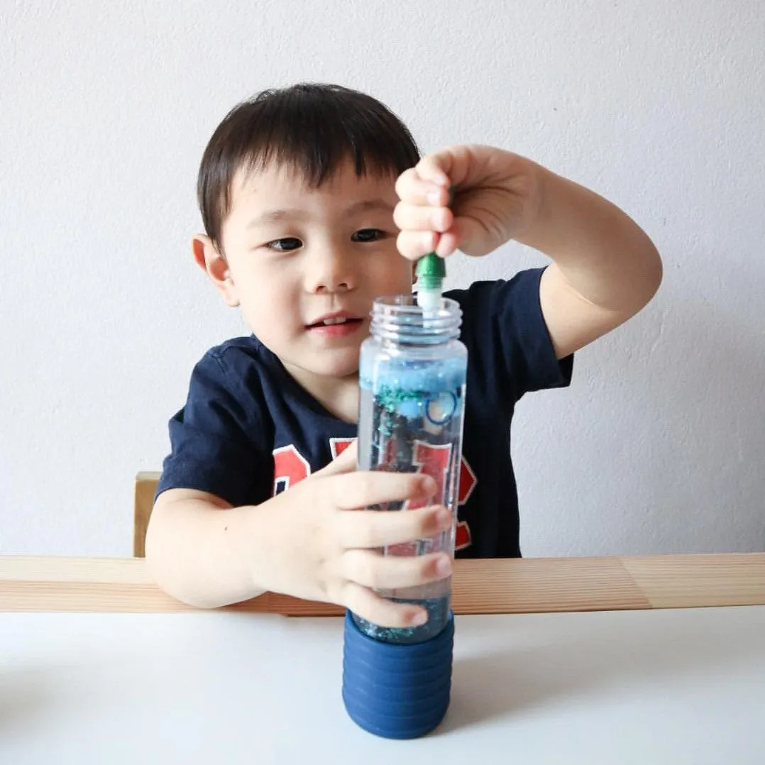 Jellystone DIY Calm Down Sensory Bottle - Fairy Garden