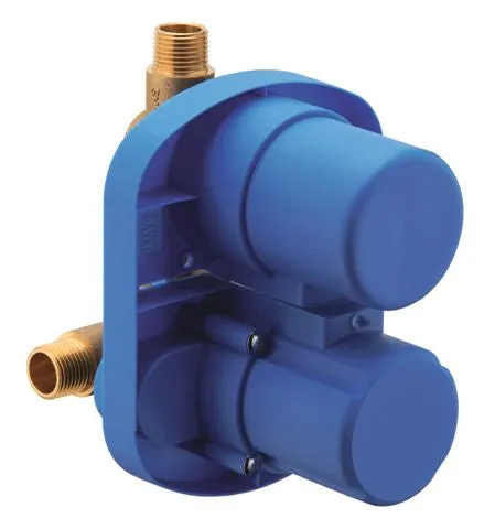 Jewel Faucets Pressure Balanced Valve Body With Diverter and J16 Series Chrome Trim, 16797RIT