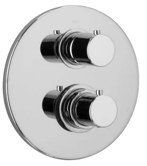 Jewel Faucets Thermostatic Valve Body With Diverter and J16 Series Trim, Designer Finish 16691RIT-X
