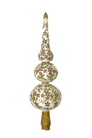 JingleNog Lucie Topped Tree Topper