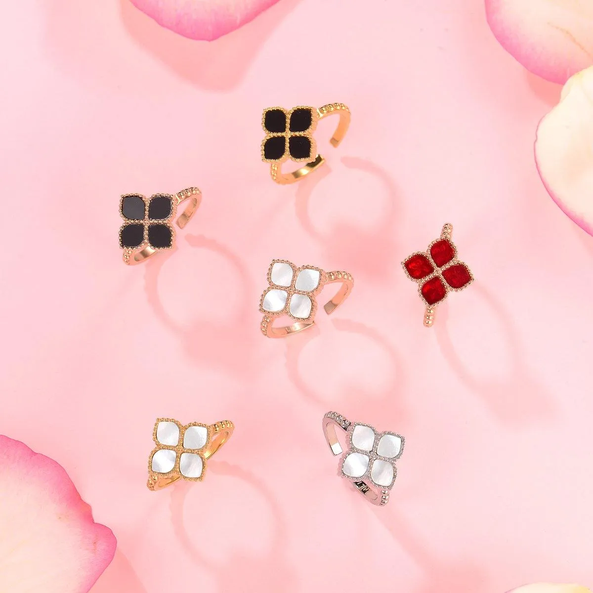 Joory / Ring Red Rose Gold
