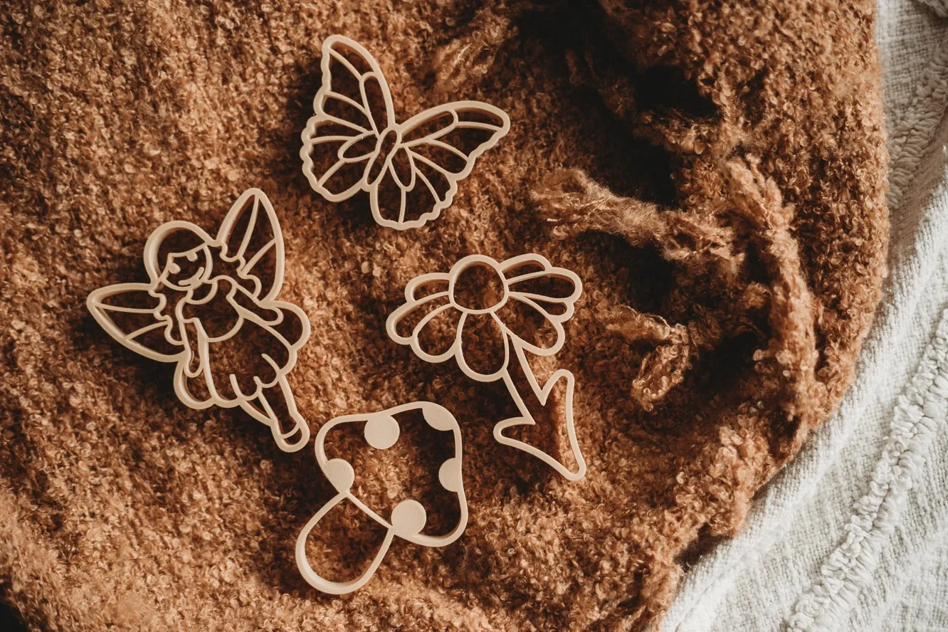 Kinfolk Pantry Playdough/Sensory Play Eco Cutter™ Set - Fairy Fun