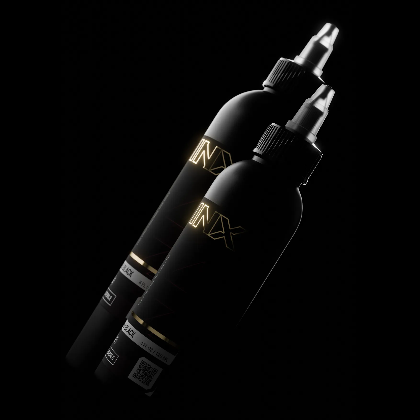 Kwadron Inx - Enriched Black Tattoo Ink 8 oz