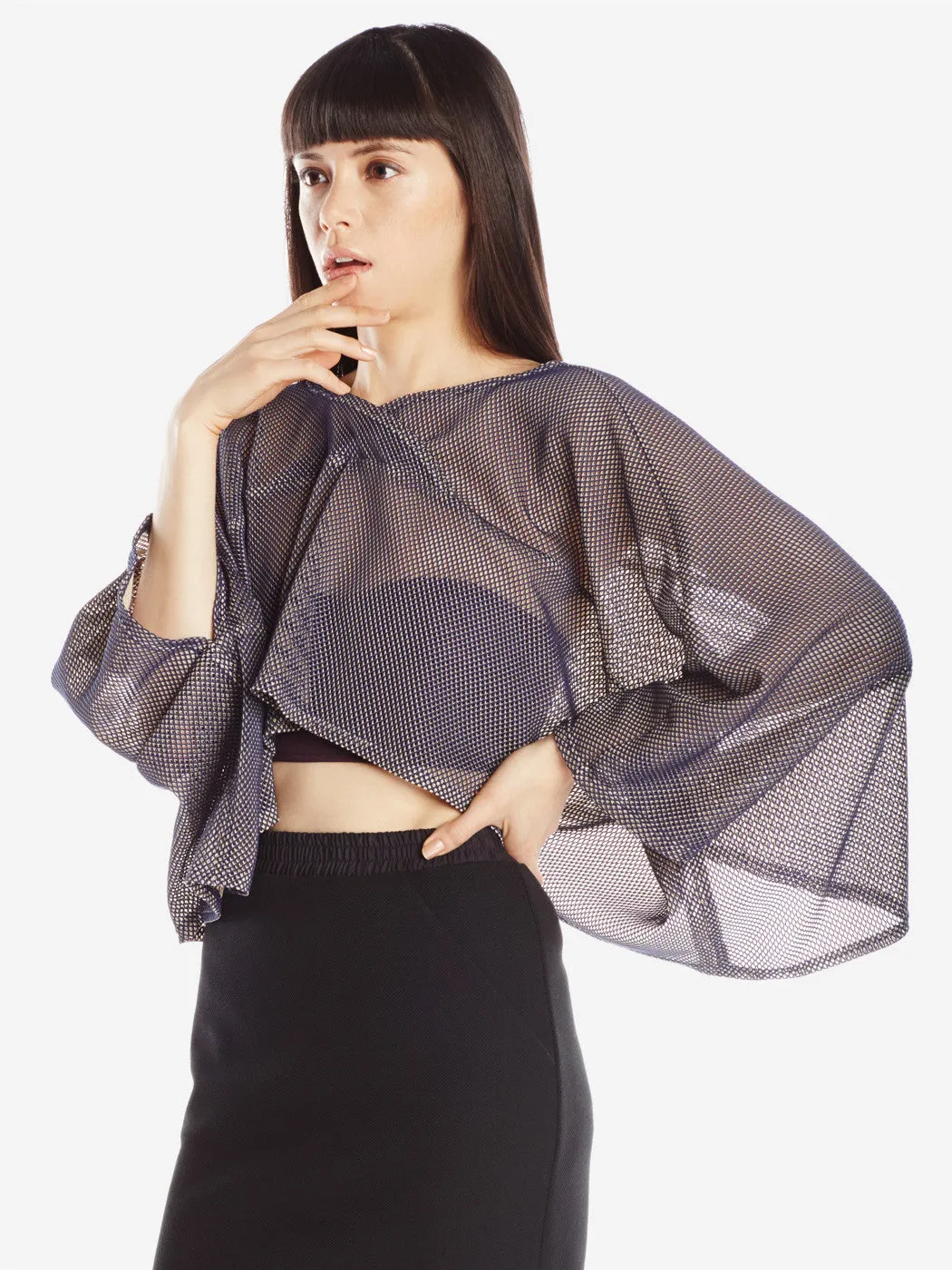 Long Rectangle Top Navy