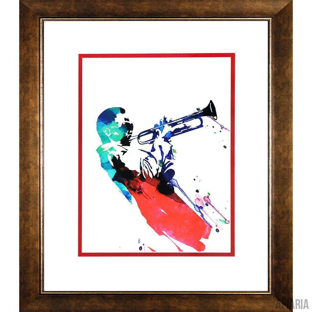 Lora Feldman "Miles Watercolor"