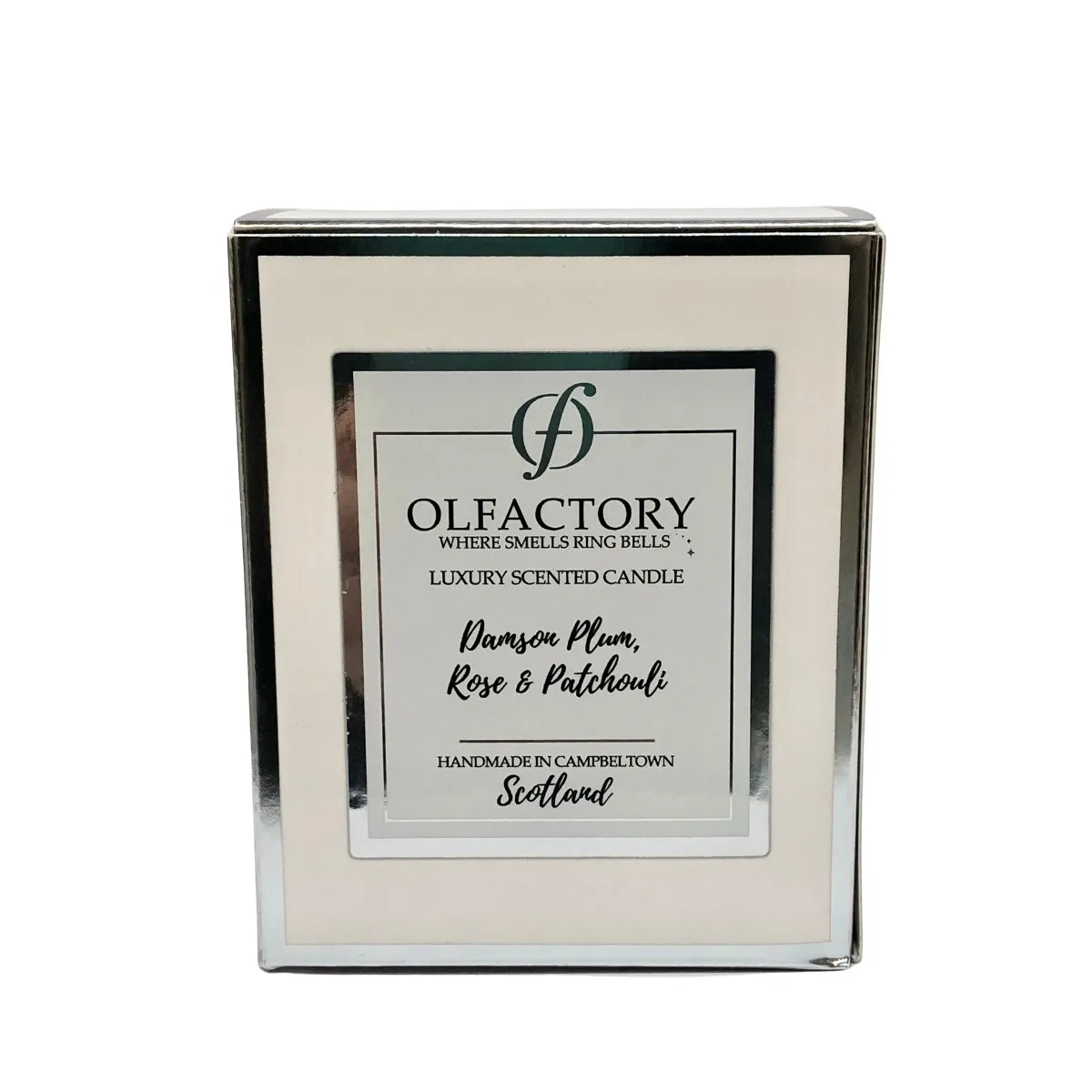 LUXURY SCENTED CANDLE - Damson Plum, Rose & Patchouli