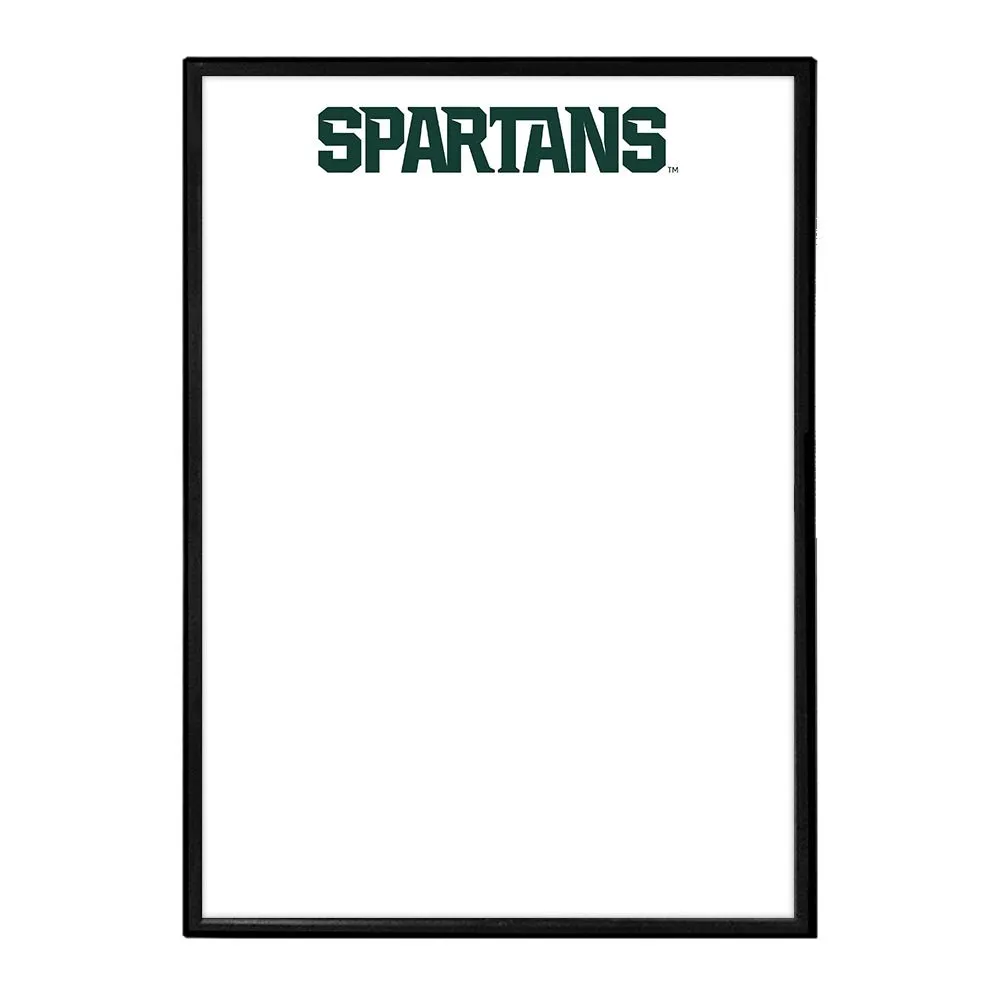 Michigan State Spartans: Framed Dry Erase Board
