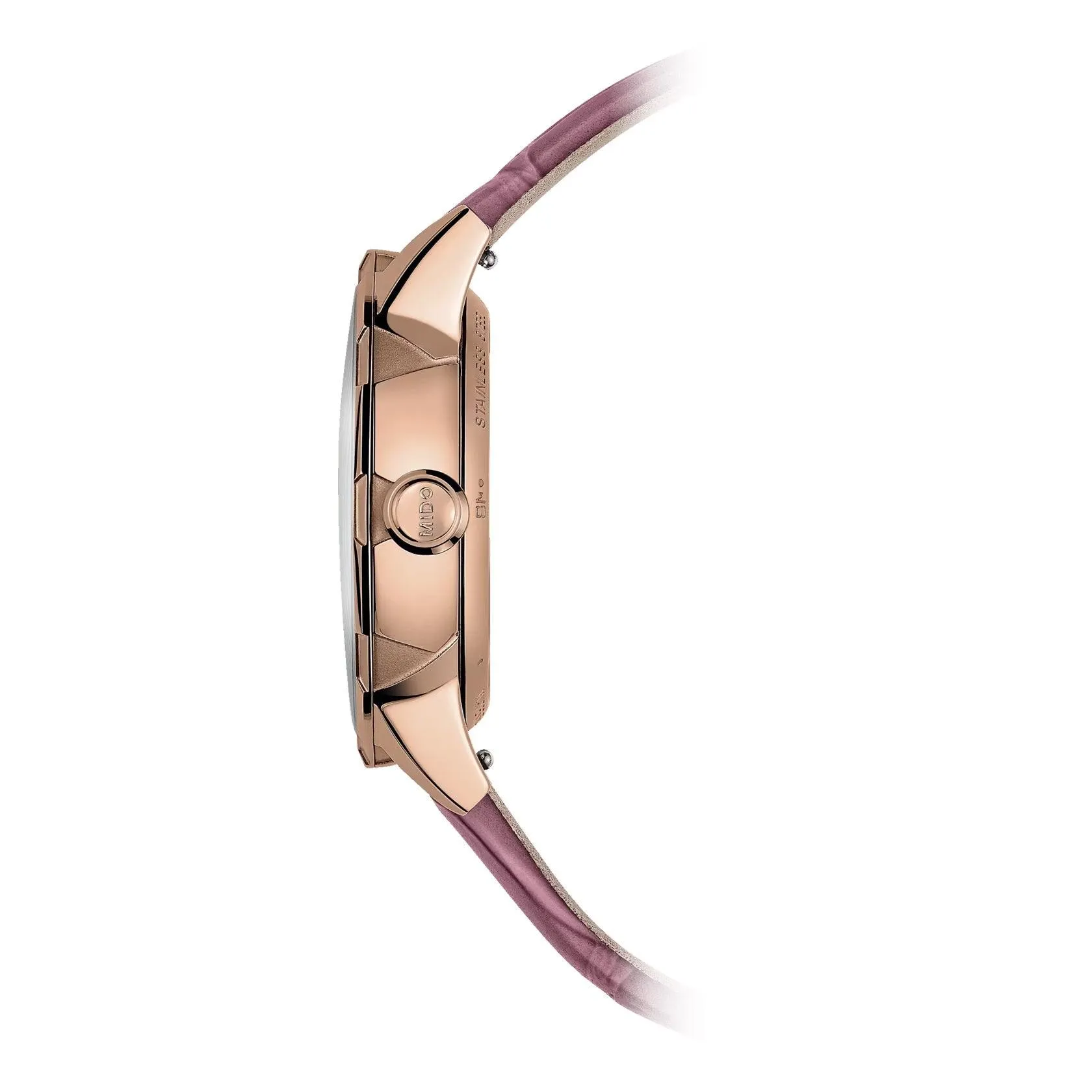 Mido watch Rainflower Night 34mm Madreperper Diamonds Automatic Steel Finish Pvd Gold Rose M043.207.36.106.00