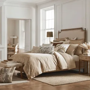 MILAN BEIGE GOLD DUVET