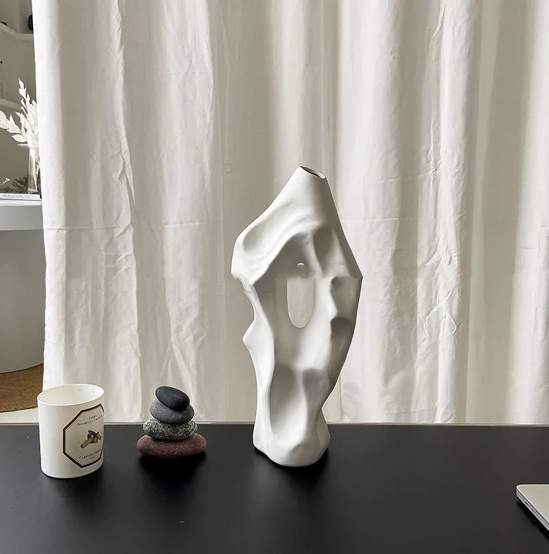 Minimalist Ceramic Vases Set