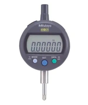 Mitutoyo ID-C Standard Type Digimatic Indicators, 0.5", Lug, Less than 1.5N Meas. Force, 543-392