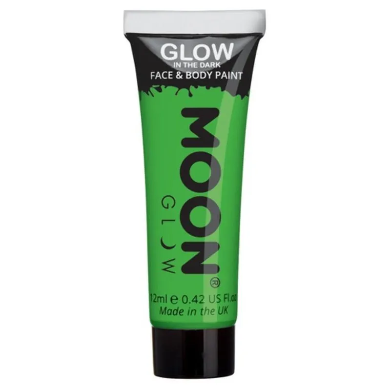 Moon Glow Glow In The Dark Face Paint, Green