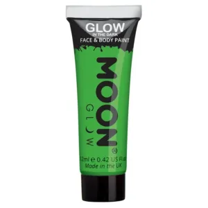 Moon Glow Glow In The Dark Face Paint, Green