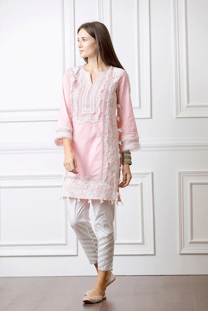 Mulmul Quill Kurta