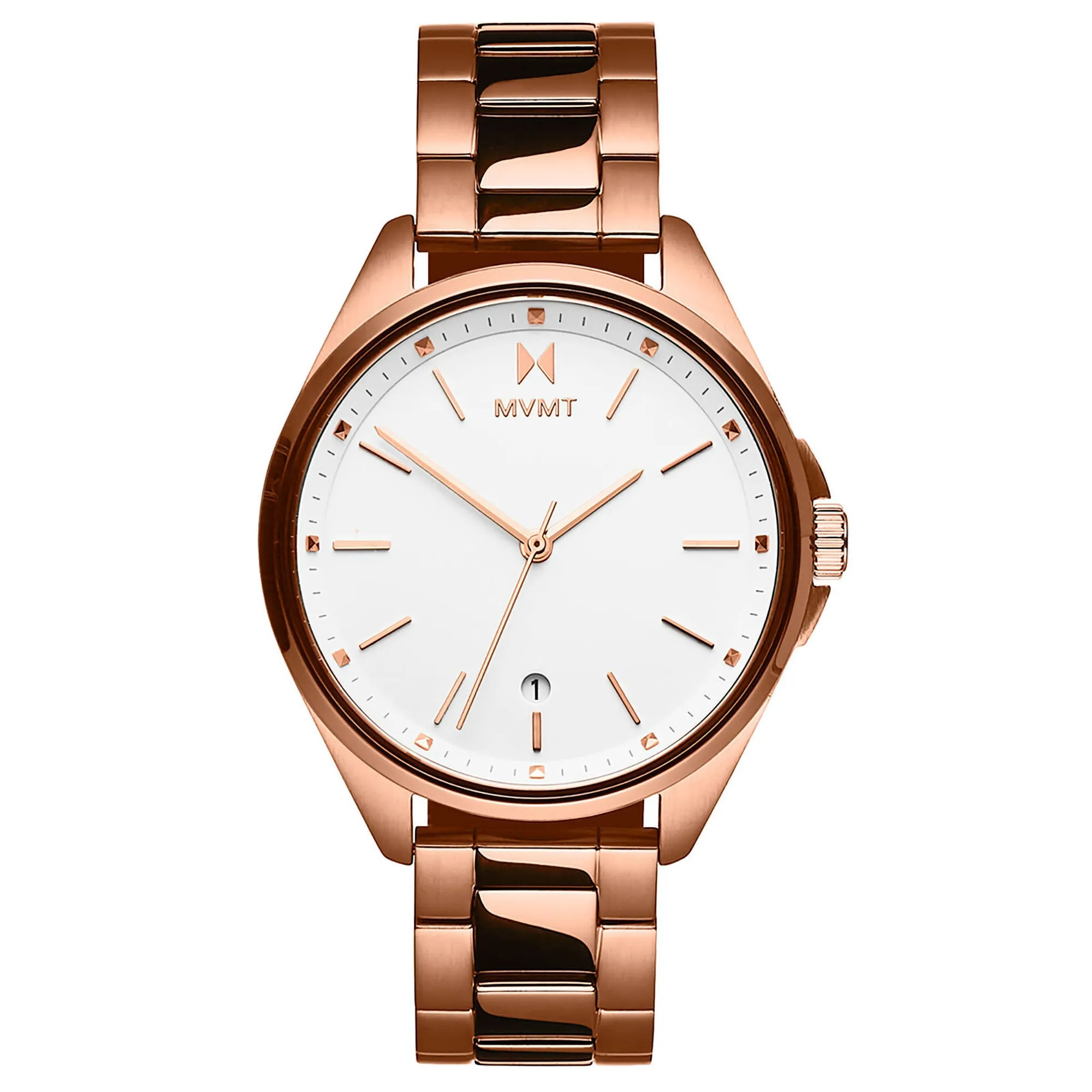 MVMT Coronada Aurora with Date Gold IP Stainless Steel Ladies watch